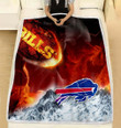 Buffalo Bills Blanket - Break Out To Rise Up - NFL