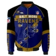 Baltimore Ravens Men's Rugby Sports Bomber Jacket