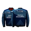 NFL Jacket Men Cheap Seattle Seahawks Bomber Jacket For Sale