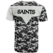 New Orleans Saints T-Shirt - Style Mix Camo - NFL