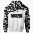 Green Bay Packers Hoodie - Fight Or Lose Mix Camo - NFL