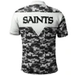 New Orleans Saints Polo Shirt - Style Mix Camo - NFL