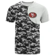San Francisco 49ers T-Shirt - Style Mix Camo
