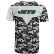New York Jets T-Shirt - Style Mix Camo - NFL