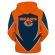 NFL Football Chicago Bears 3D Hoodie Sweatshirt Custom Jacket Pullover - NFL