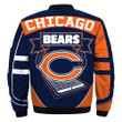 Newest Design 2019 NFL Bomber Jacket Custom Men's Chicago Bears Jacket  - NFL