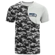 Seattle Seahawks T-Shirt - Style Mix Camo
