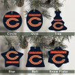 Chicago Bears Christmas Decor - Chicago Bears Logo Ceramic Ornament  Football - NFL