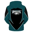 Philadelphia Eagles Hoodie Sweatshirt Custom Jacket Pullover - NFL