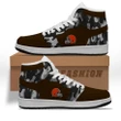 Cleveland Browns Jordan Sneakers - Style Mix Camo