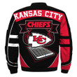 Newest NFL Bomber Jacket Kansas City Chiefs Jacket - NFL