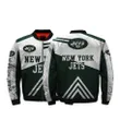 NFL Jackets Men Cheap New York Jets Bomber Jacket For Sale