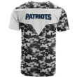 New England Patriots T-Shirt - Style Mix Camo - NFL