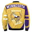 Minnesota Vikings Bomber Jacket Mix Color  Football - NFL