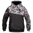 Houston Texans Military Hoodie Sweatshirt Long Sleeve - NFL
