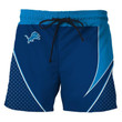 Detroit Lions Mens Shorts For Gym Fitness Running