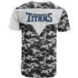 Tennessee Titans T-Shirt - Style Mix Camo - NFL