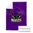 Baltimore Ravens Logo Blanket Football - NFL