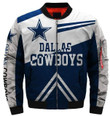 NFL Football Men's Bomber Jacket Dallas Cowboys Bomber Jacket  - NFL