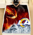 Los Angeles Rams Blanket - Break Out To Rise Up - NFL