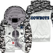 Dallas Cowboys Sherpa Hoodie - Style Mix Camo