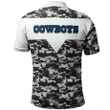 Dallas Cowboys Polo Shirt - Style Mix Camo - NFL