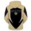 NFL Football New Orleans Saints 3D Hoodie Sweatshirt Custom Jacket Pullover - NFL