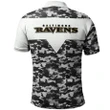 Baltimore Ravens Polo Shirt - Style Mix Camo - NFL