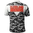 Cleveland Browns Polo Shirt - Style Mix Camo - NFL