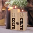 Indianapolis Colts Wood Candle Holder - NFL
