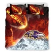 Baltimore Ravens Bedding Set - Break Out To Rise Up  - NFL