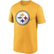 Pittsburgh Steelers T-Shirt Logo Steelers Yellow  Football - NFL