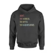 Aunt The Woman Myth Bad Iuence For Auntie Hoodie Football - NFL