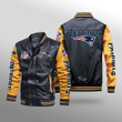 New England Patriots Leather Jacket - NFL