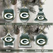 Green Bay Packers Christmas Decor - Green Bay Packers Logo Ceramic Ornament  Football - NFL