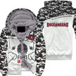 Tampa Bay Buccaneers Sherpa Hoodie - Style Mix Camo