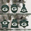 Green Bay Packers Christmas Decor - Green Bay Packers Logo Ceramic Ornament  Football - NFL