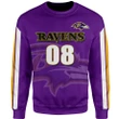 Jackson Baltimore Ravens Logo Sweatshirt Football - NFL