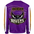 Jackson Baltimore Ravens Logo Sweatshirt Football - NFL