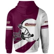 Central Michigan Chippewas Football Hoodie Rugby Ball - NCAA