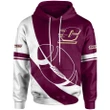 Central Michigan Chippewas Football Hoodie Rugby Ball - NCAA
