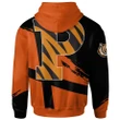 Princeton TigersFootball - Logo Team Curve Color Hoodie - NCAA