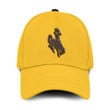 Wyoming Cowboys Football Classic Cap - Logo Team Embroidery Hat - NCAA