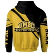 UMBC Retrievers Logo Hoodie Cross Style - NCAA