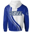 Kentucky Wildcats Football - Logo Team USA Map Hoodie - NCAA