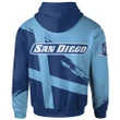 San Diego TorerosFootball - Logo Team Curve Color Hoodie - NCAA