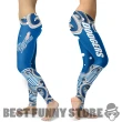 Los Angeles Dodgers Leggings - Colorful Summer With Wave - NCAA