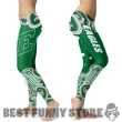 Eastern Michigan Eagles Leggings - Colorful Summer With Wave - NCAA