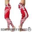 Detroit Red Wings Leggings - Colorful Summer With Wave - NCAA