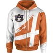 Auburn Tigers Football - Logo Team Curve Color Hoodie - NCAA